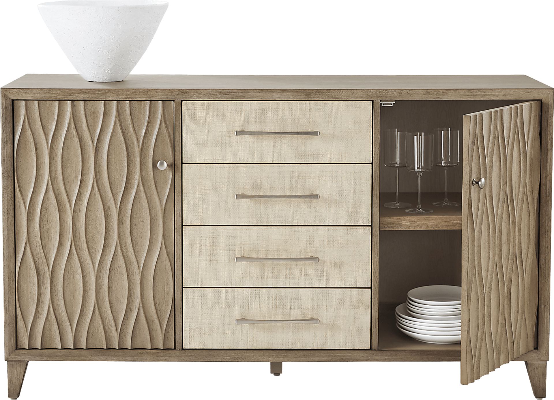 Marisole Taupe Server - Image 2