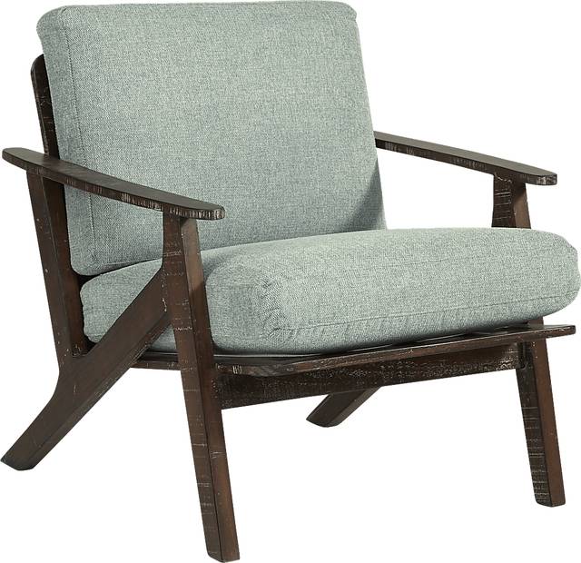 Maritime Marsh Green Accent Chair - Thumbnail - Image 1