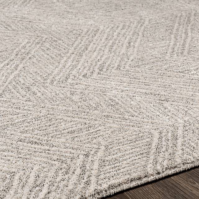 Marivel Silver 6'7 x 9'6 Rug - Thumbnail - Image 5