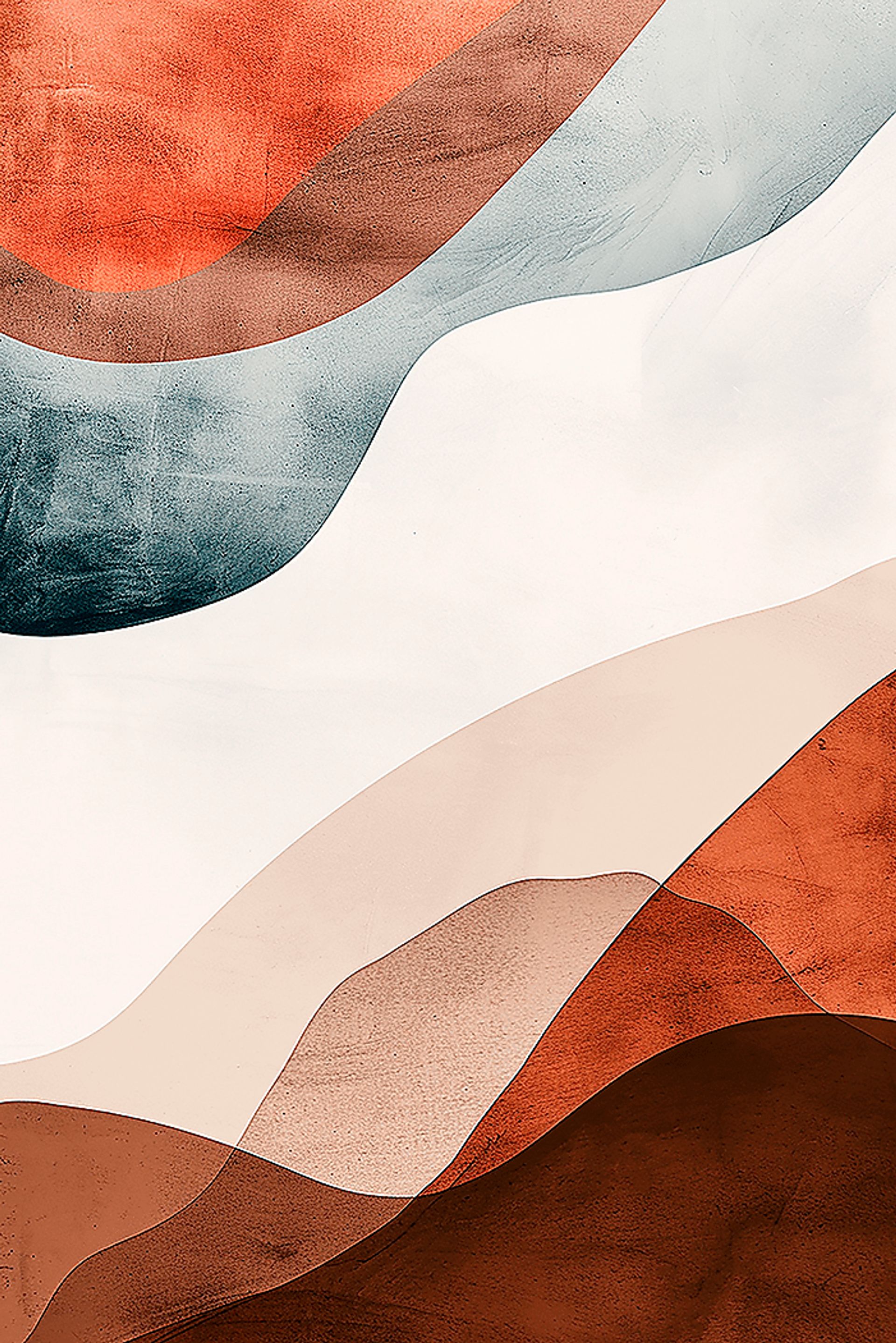 Mariyana Beige Artwork - Image 1
