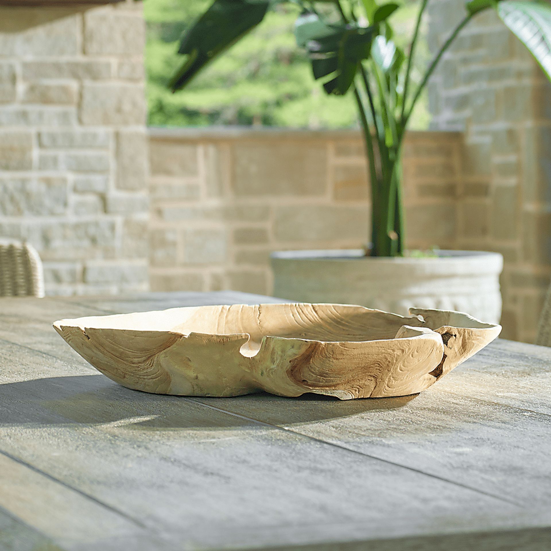 Marja Natural Outdoor Bowl - Image 2