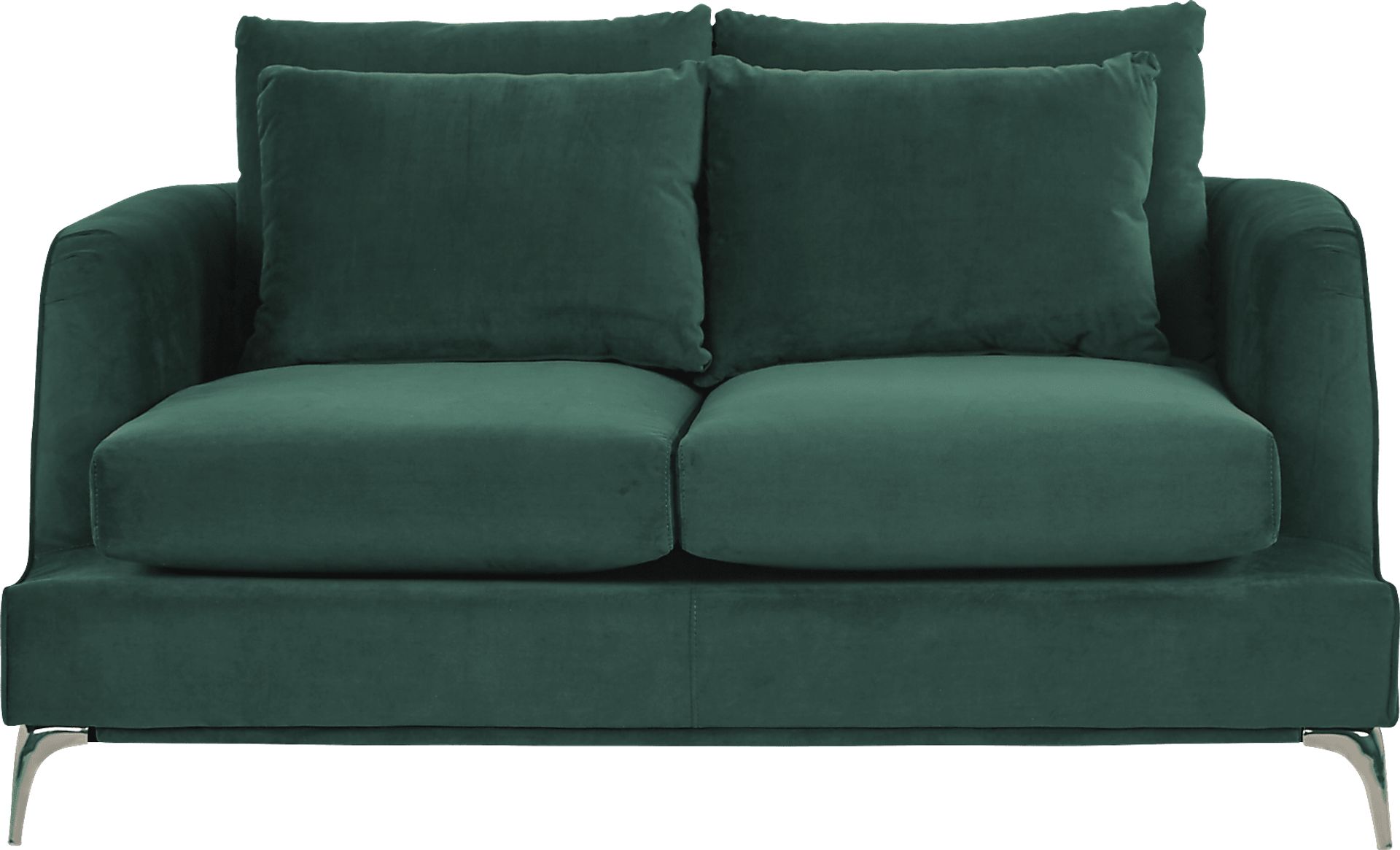Marjorie Heights Green Loveseat - Image 1