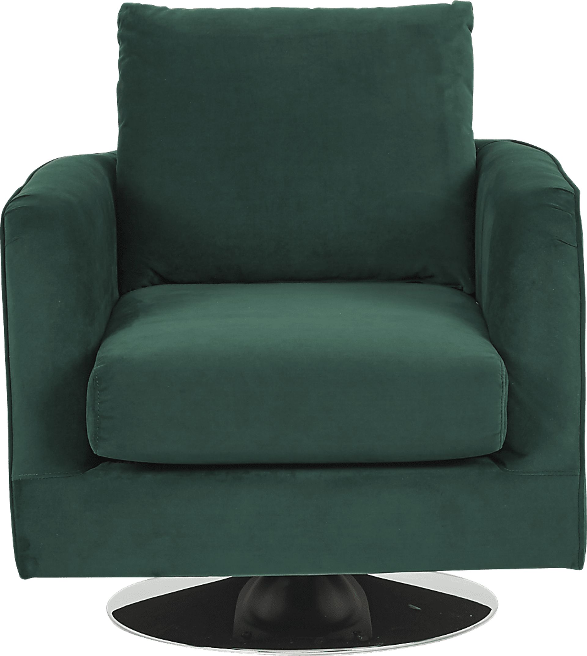 Marjorie Heights Green Swivel Chair - Image 2