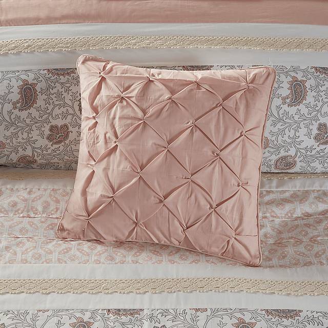 Marjory Blush 9 Pc Queen Comforter Set - Thumbnail - Image 15