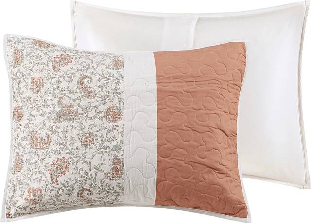 Marjory Coral 6 Pc Full/Queen Quilt Set - Thumbnail - Image 5