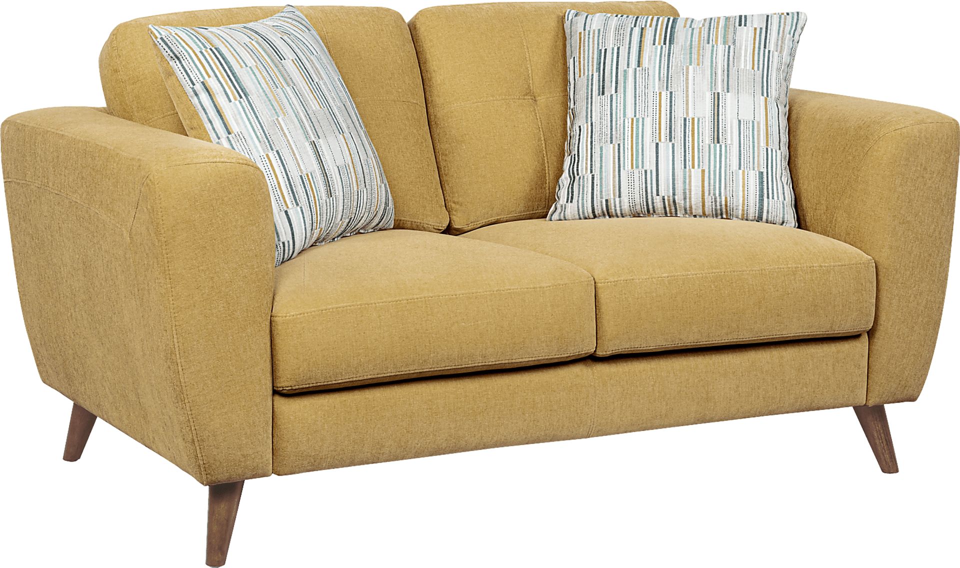 Market Row Yellow 5 Pc Living Room - Image 5