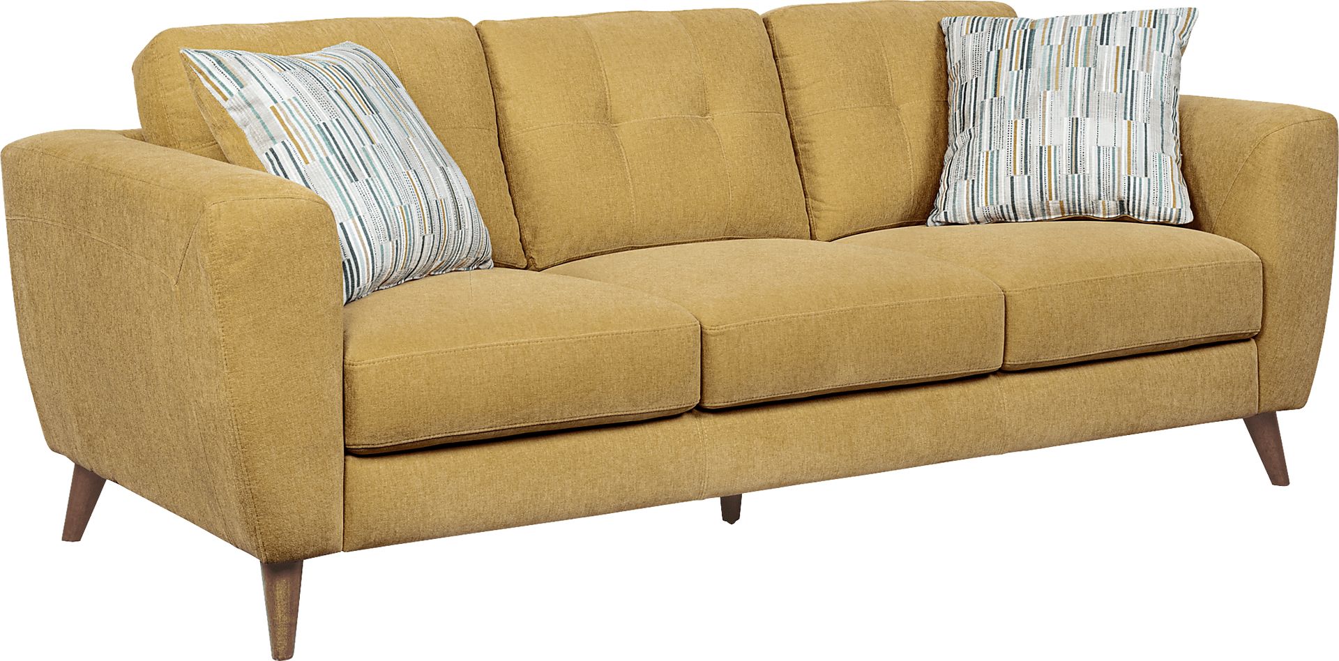 Market Row Yellow 5 Pc Living Room - Image 3