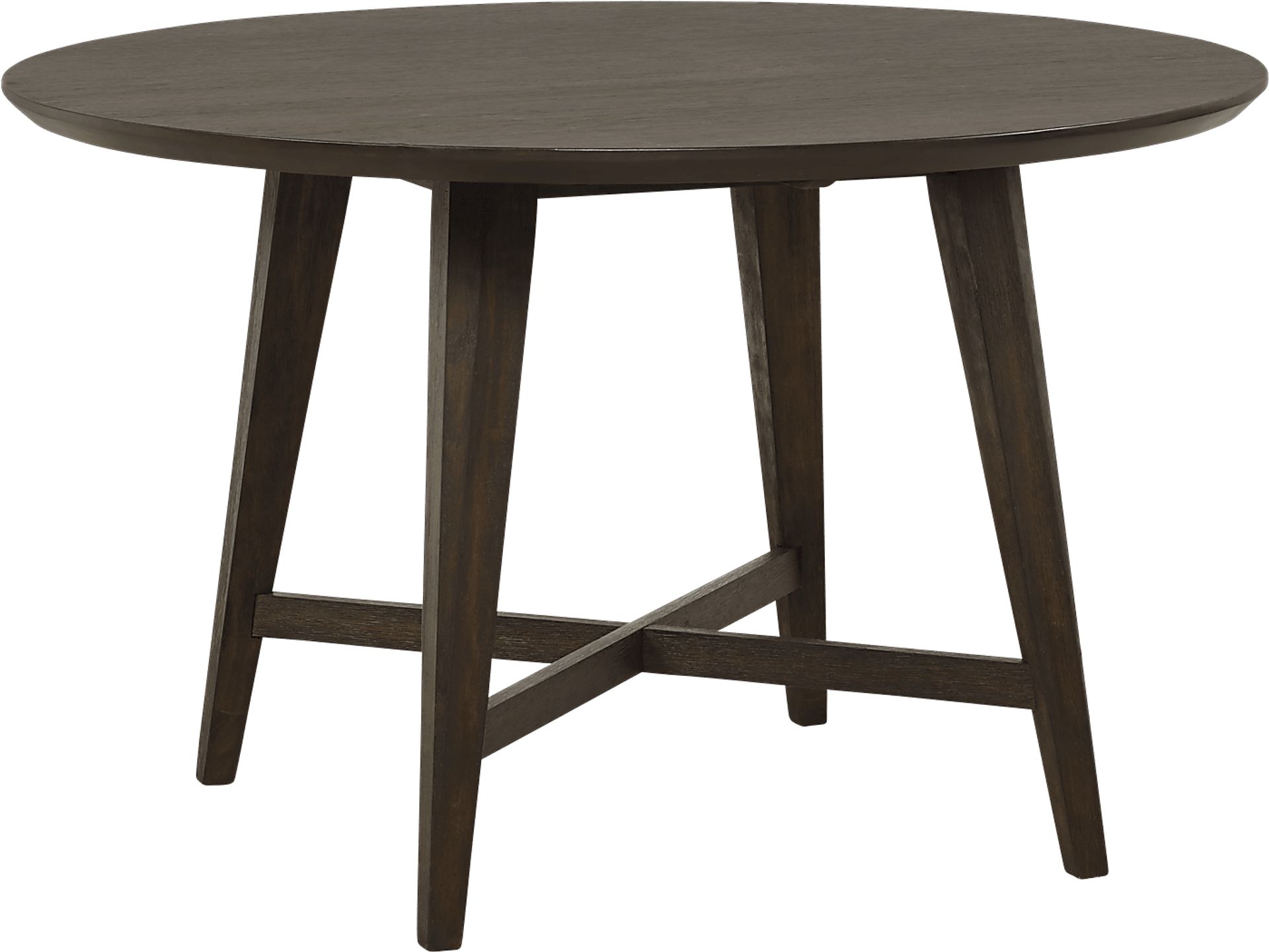 Market Street Black Round Dining Table - Image 1