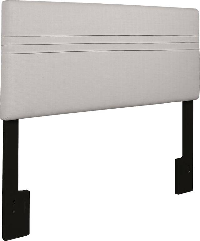 Marko Cream Queen Upholstered Headboard - Thumbnail - Image 3
