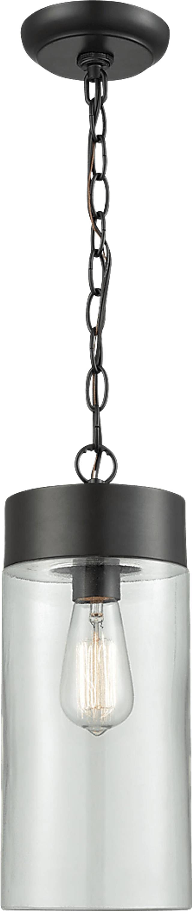 Marksbury Black Outdoor Chandelier - Thumbnail - Image 1