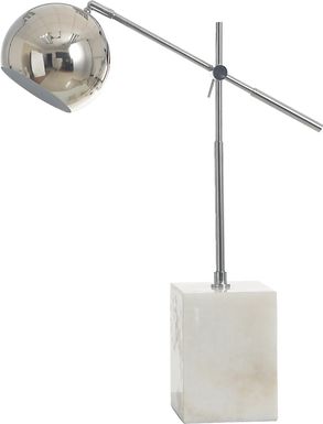 Marla Creek Silver Table Lamp