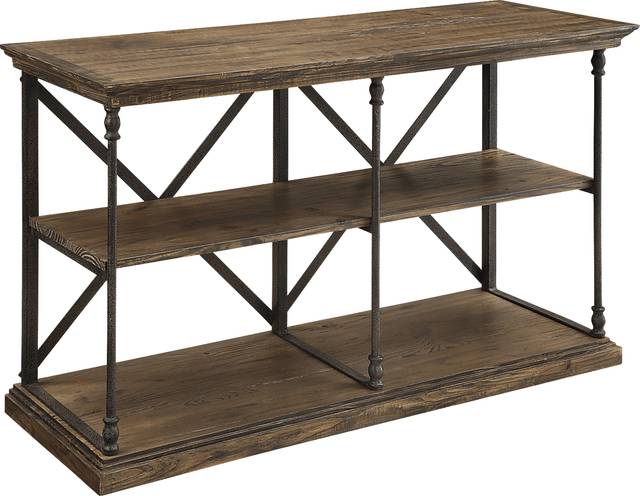 Marlberry Brown 60 in. Console - Thumbnail - Image 1