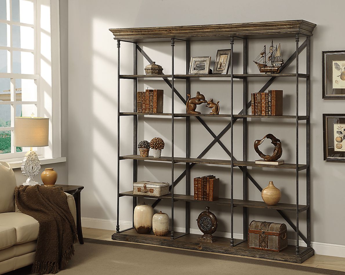 Marlberry Brown Bookcase