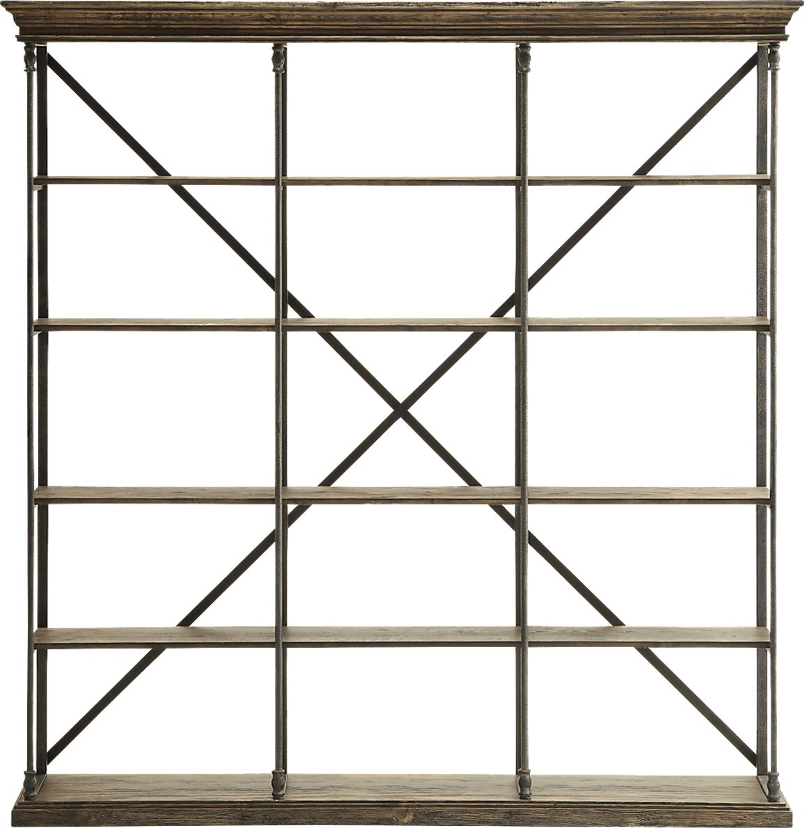 Marlberry Brown Bookcase