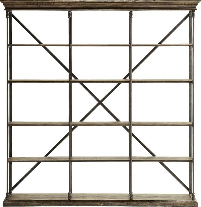 Marlberry Brown Bookcase - Thumbnail - Image 3