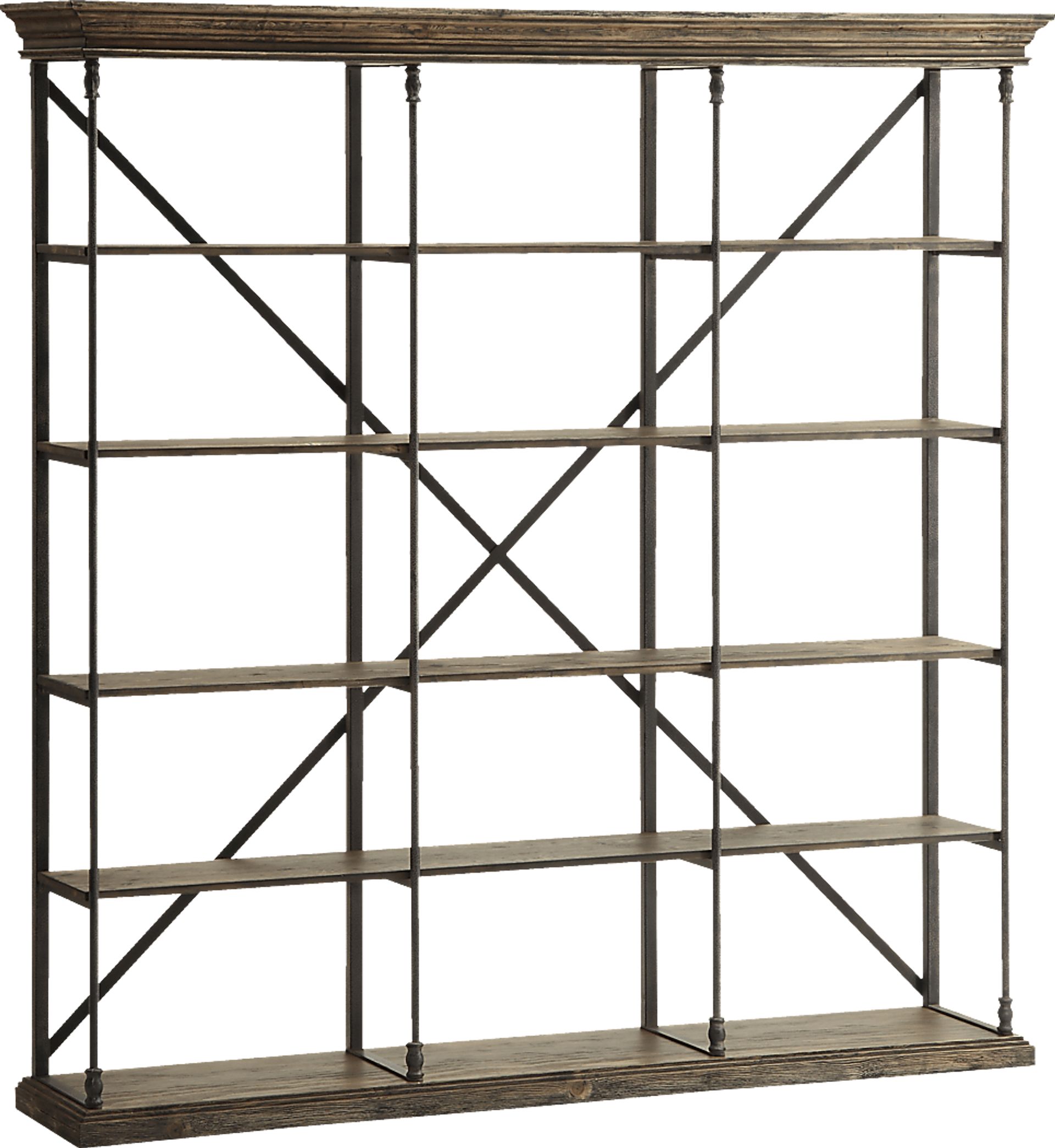 Marlberry Brown Bookcase - Image 1