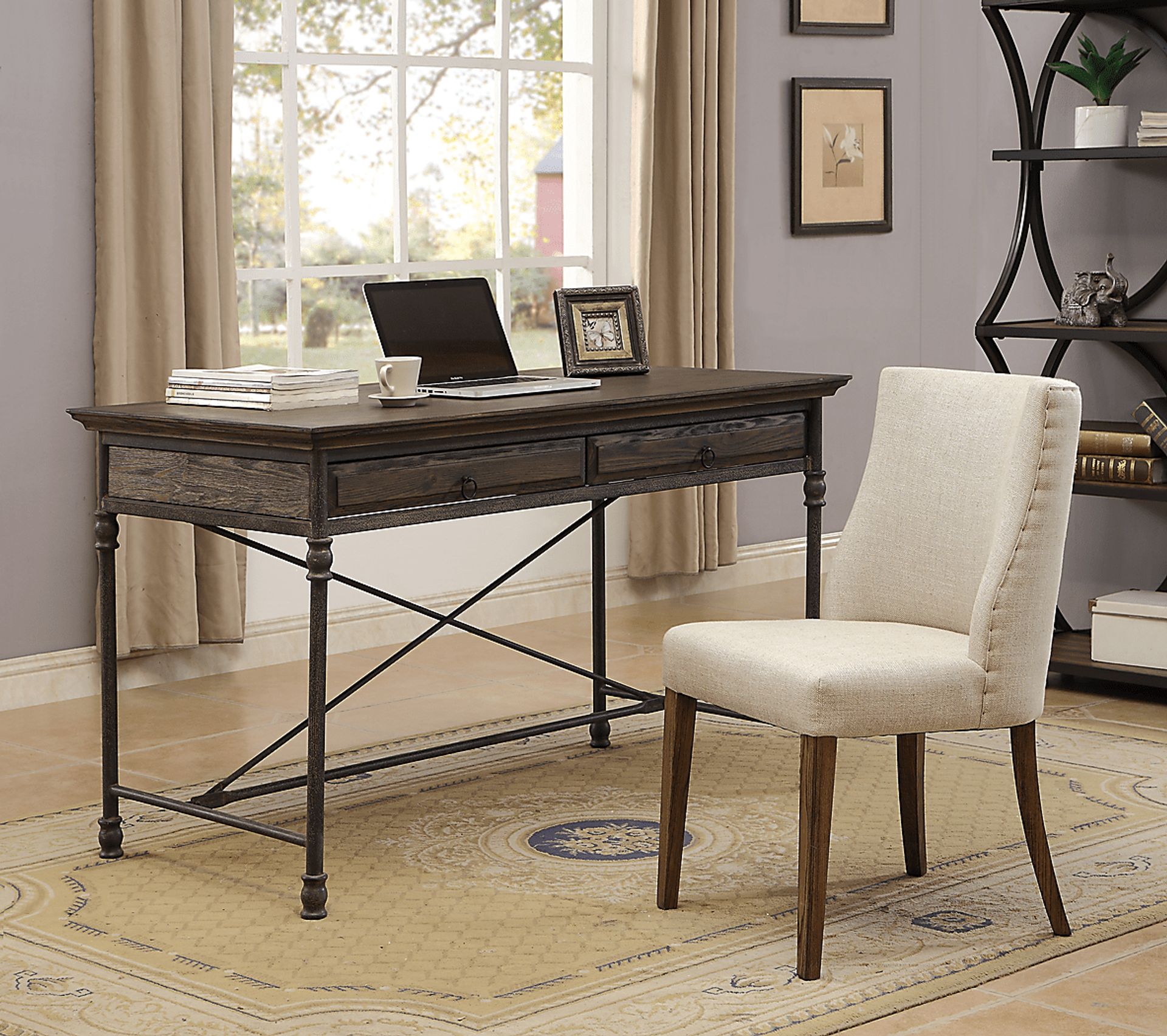 Marlberry Brown Desk - Image 3
