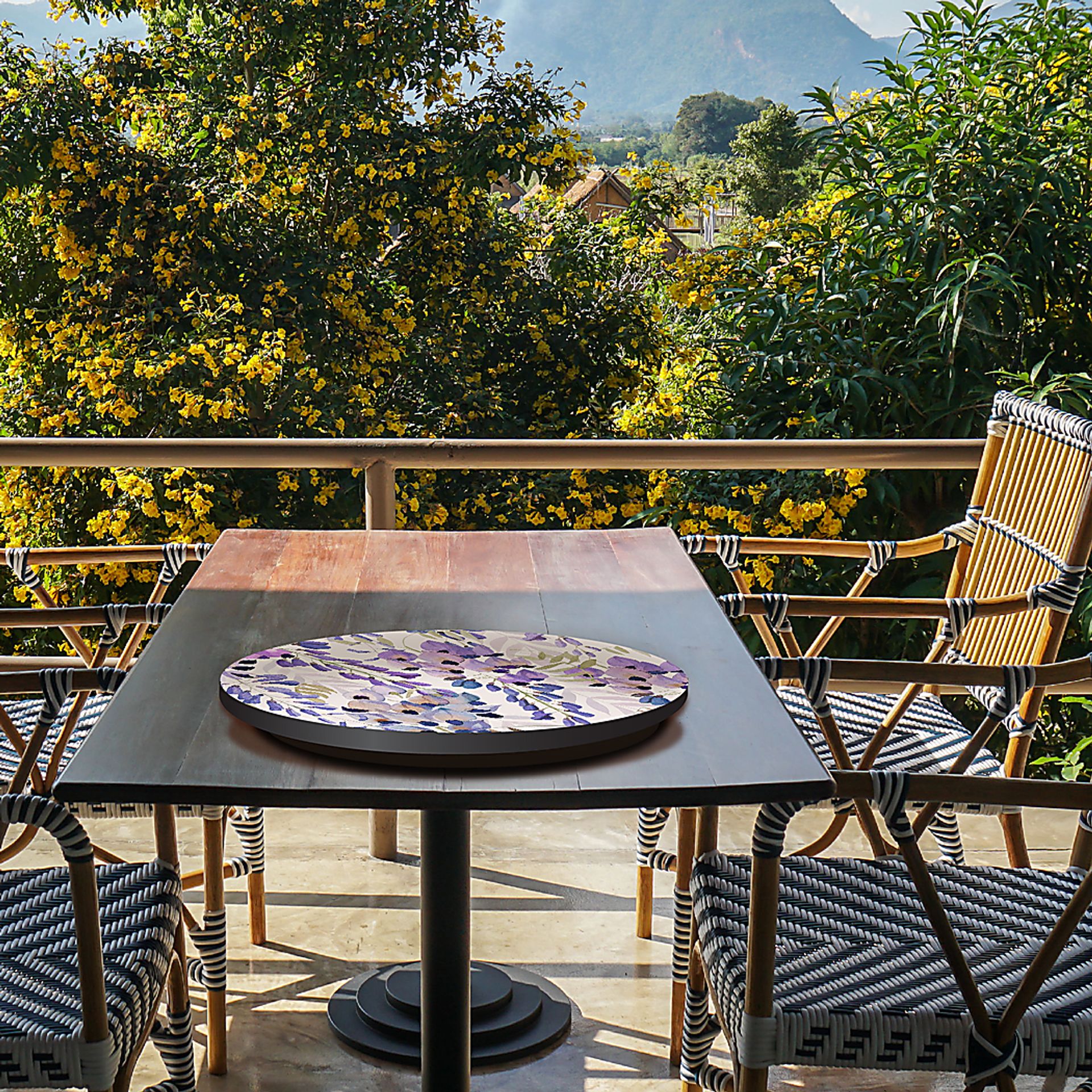 Marlde Purple Lazy Susan - Image 3