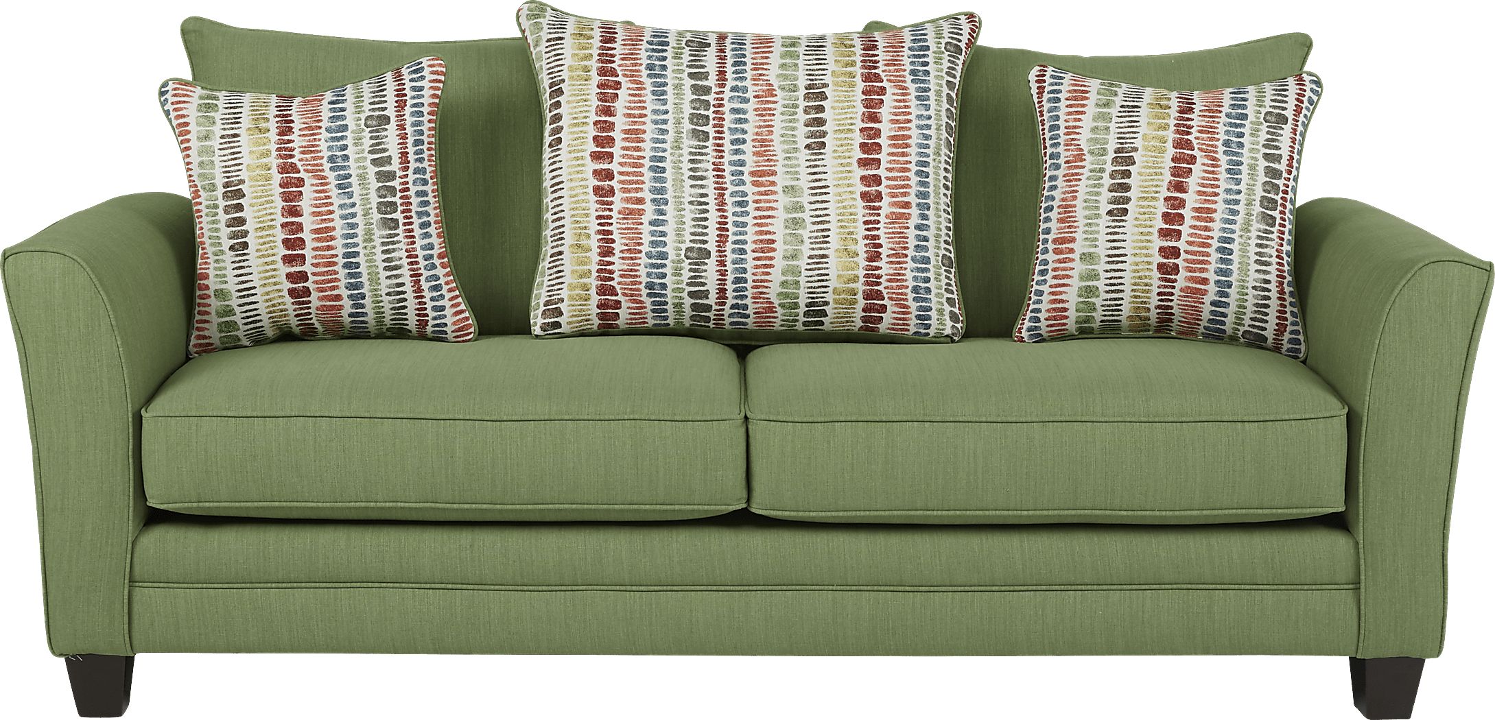 Rooms to go green couch discount
