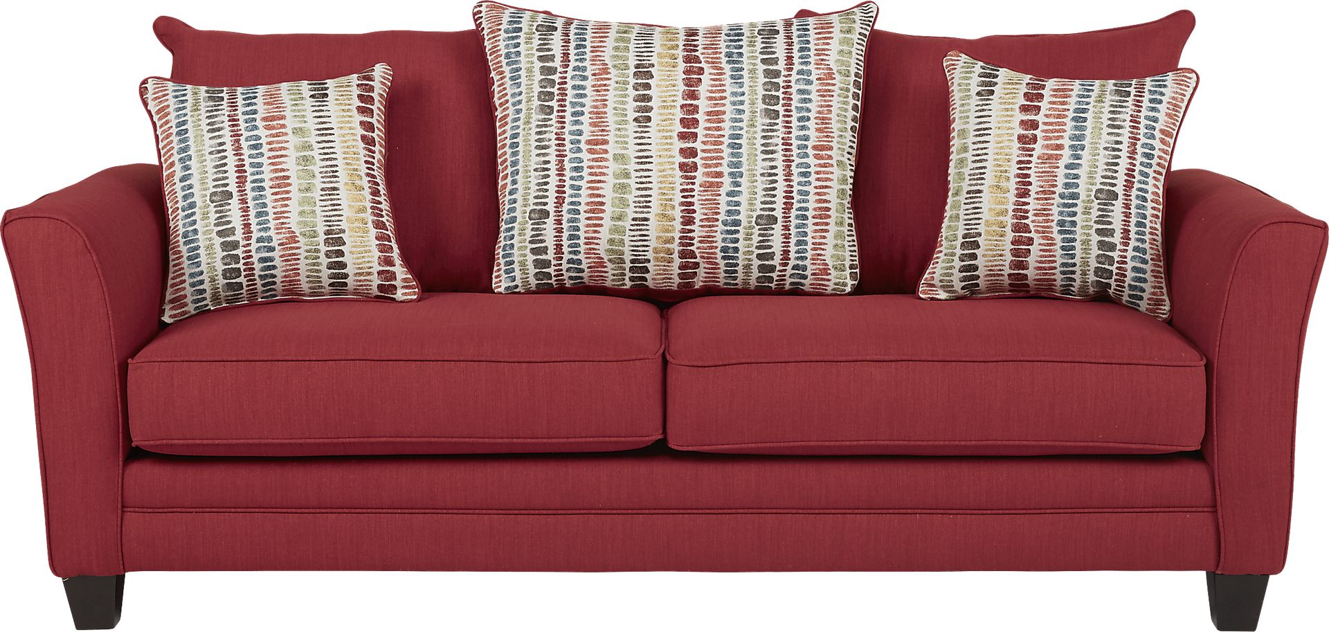 Marlette Red Sofa - Image 1
