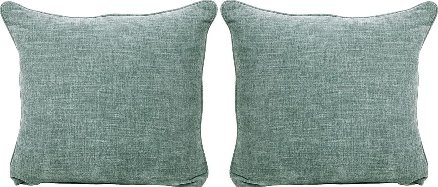 Marley Teal Accent Pillow, Set of Two