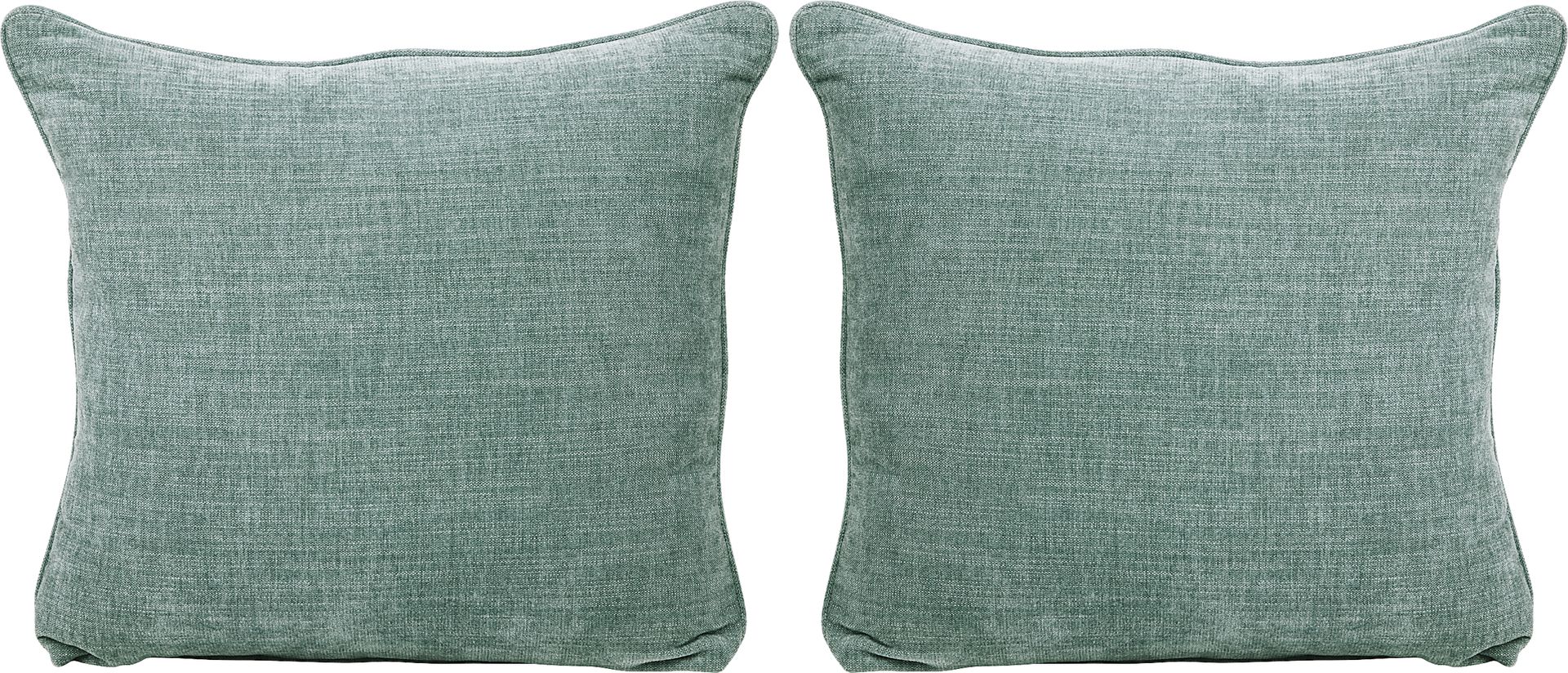 Marley Teal Accent Pillow, Set of Two - Image 1