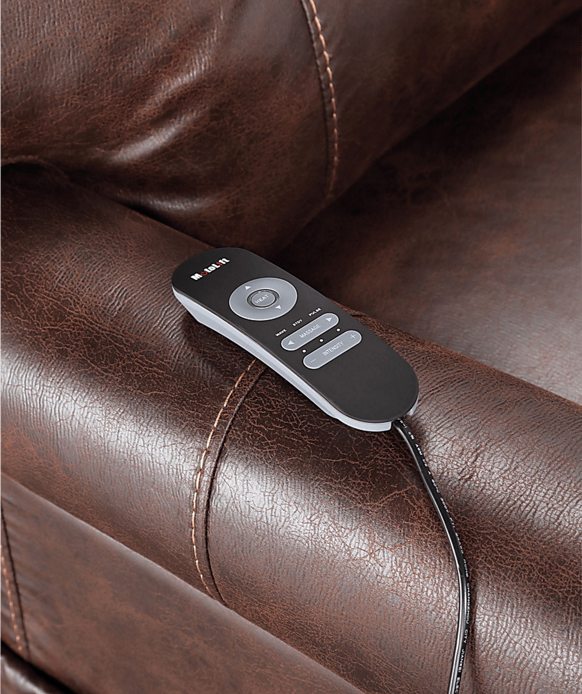 Marlhill Walnut Power Lift Recliner - Image 3