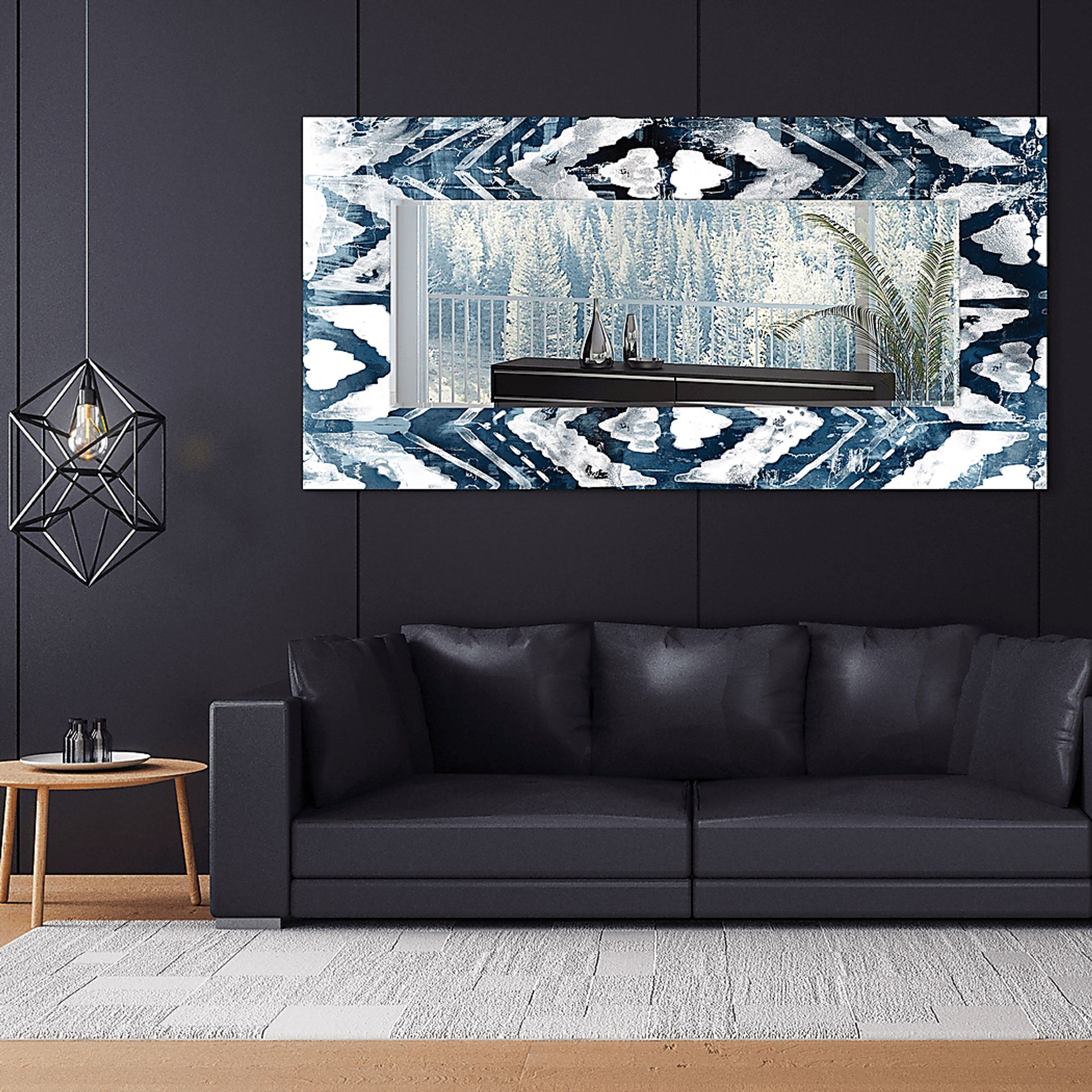 Marlia Blue Mirror - Image 6