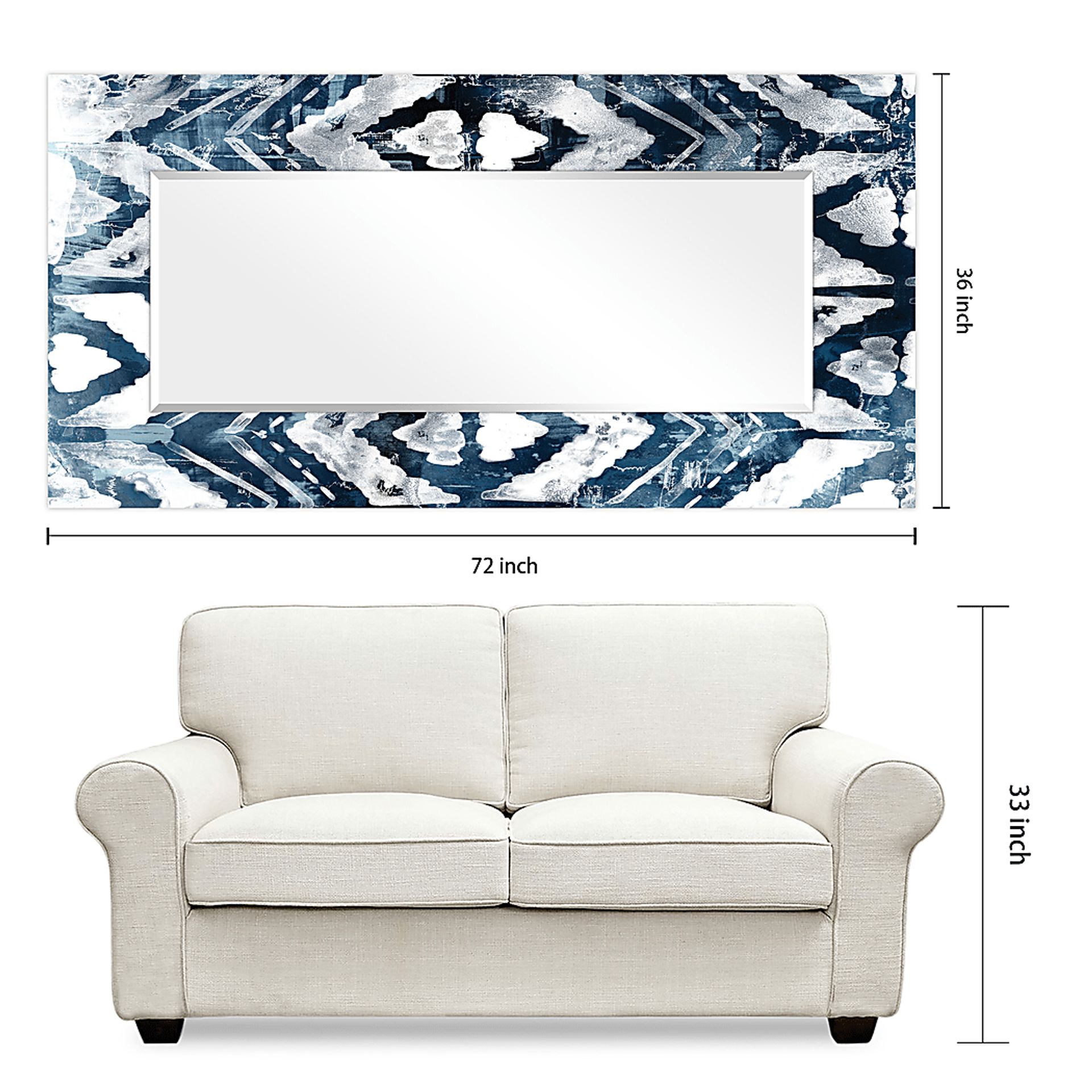 Marlia Blue Mirror - Image 7