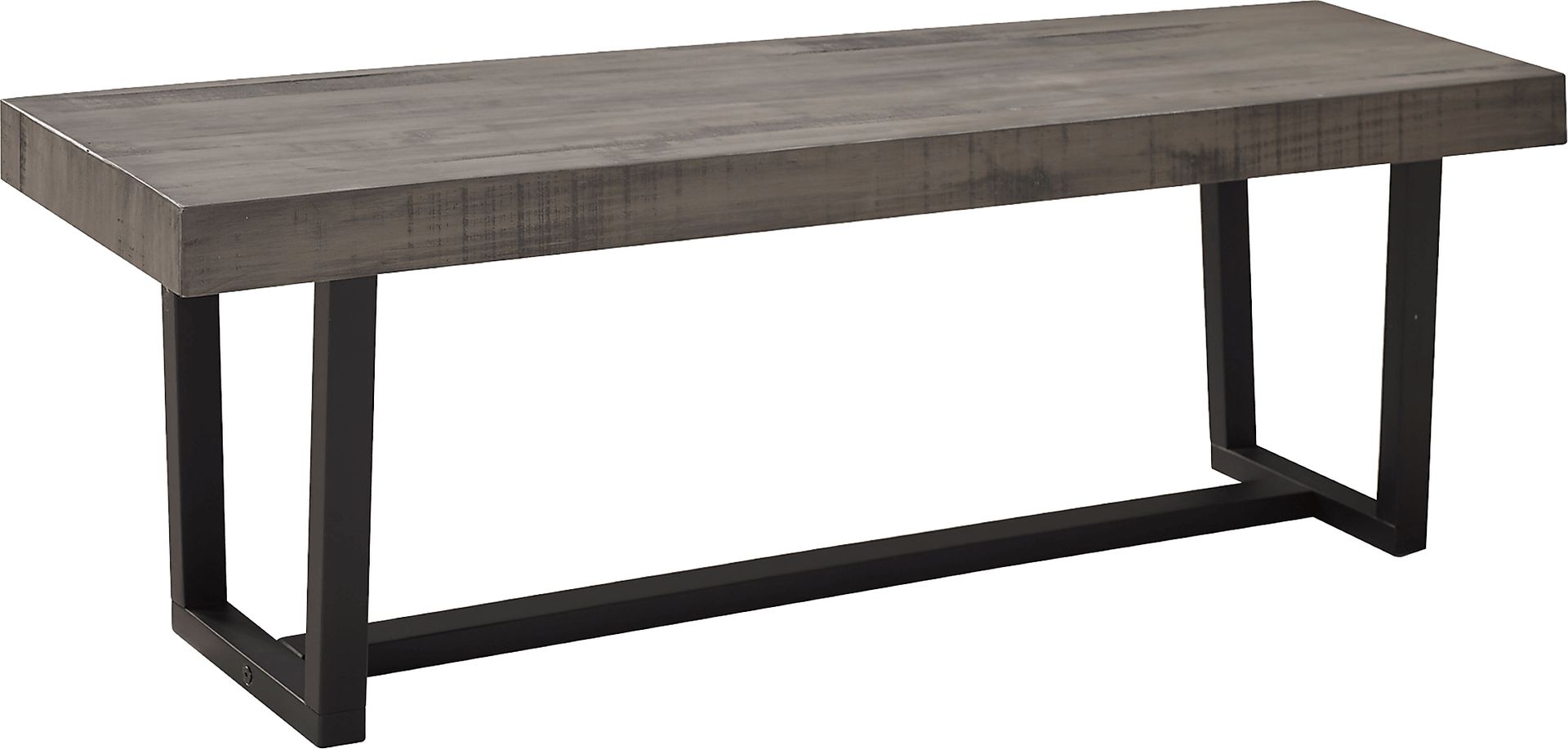 Marlinda Gray Dining Bench - Image 1
