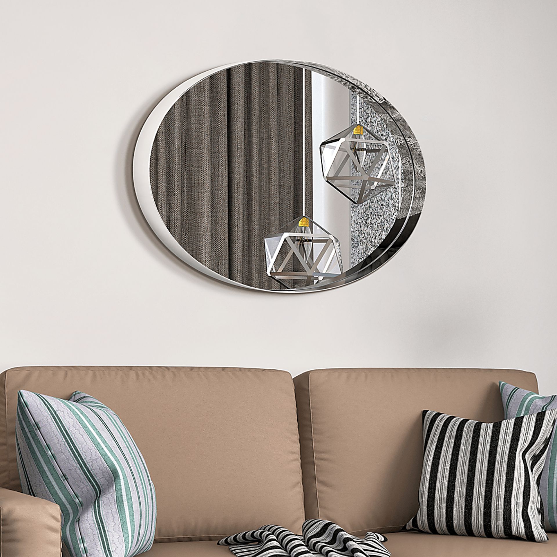 Marlou Silver Mirror - Image 5