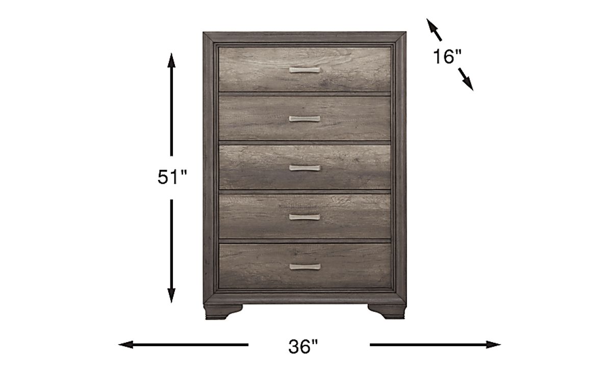 Marlow Gray Chest Rooms To Go