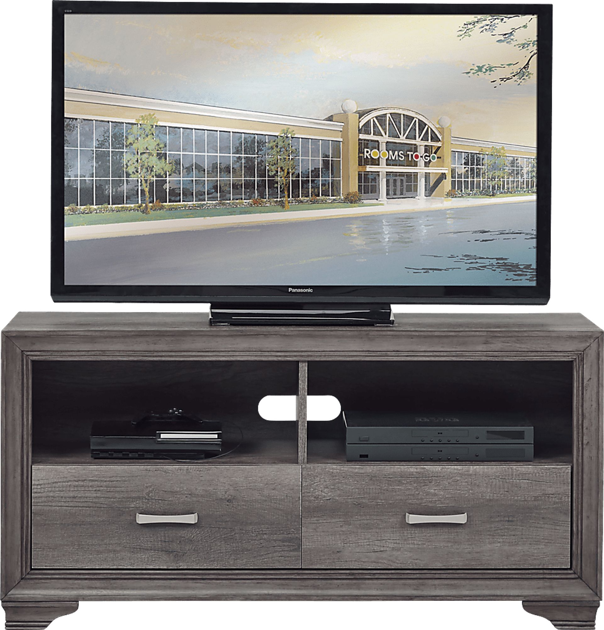 Marlow Gray Console - Image 1
