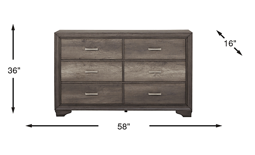 Marlow Gray Dresser