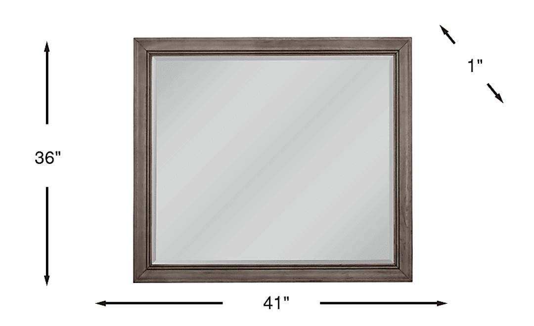 Marlow Gray Mirror
