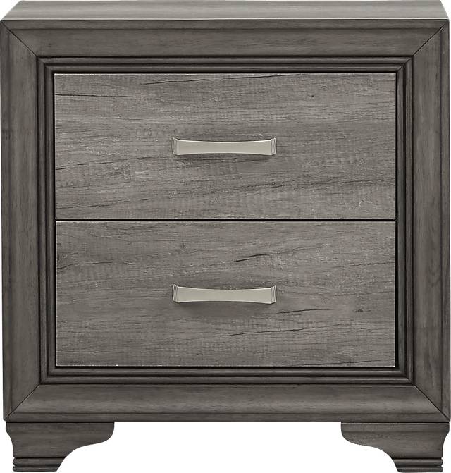 Marlow Gray Nightstand - Thumbnail - Image 1