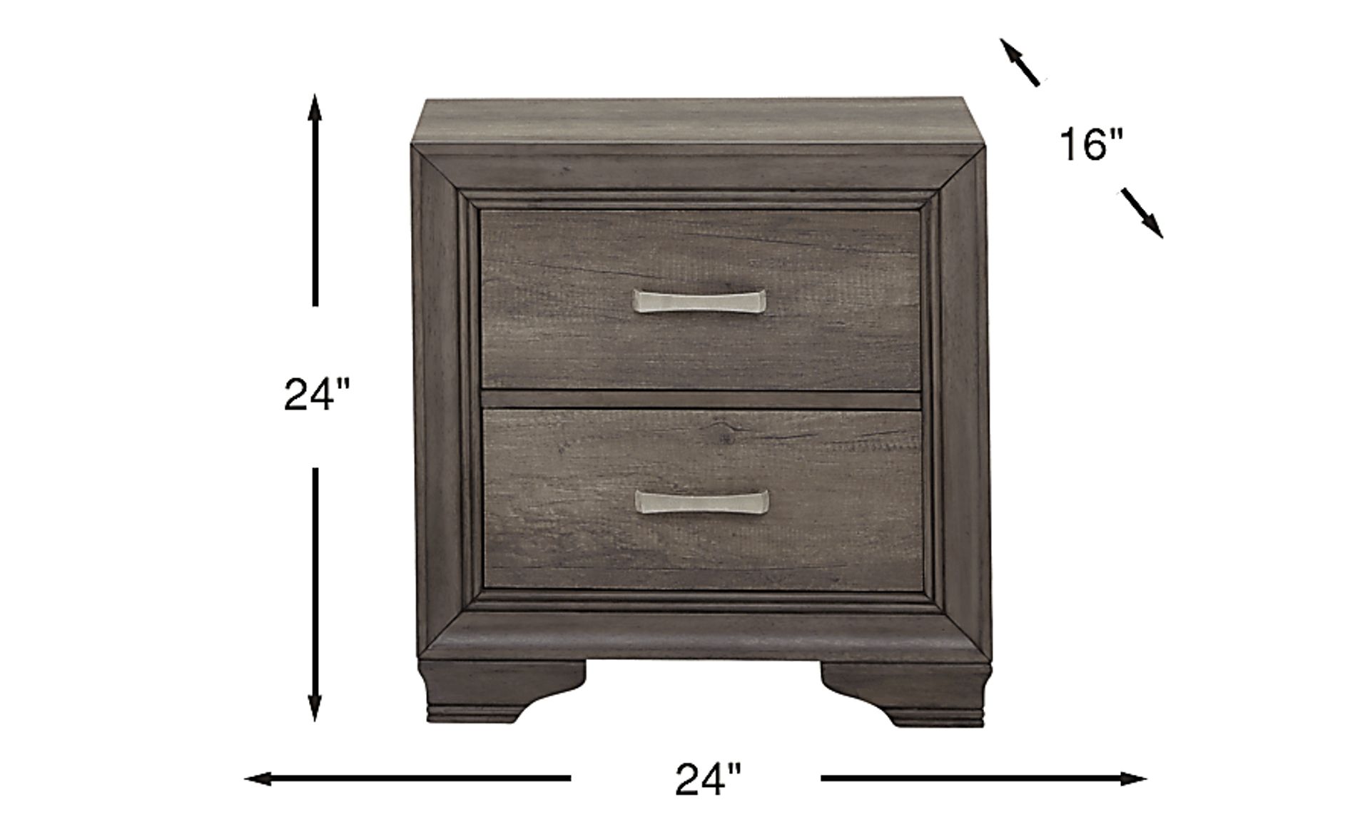 Marlow Gray Nightstand Rooms to Go