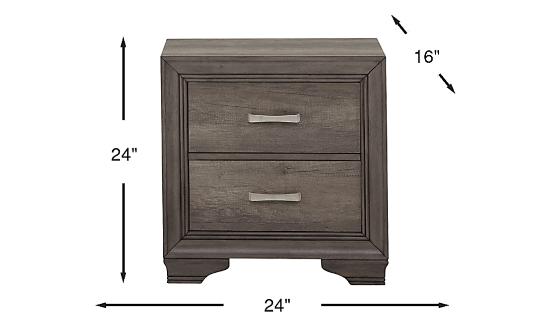 Marlow Gray Nightstand