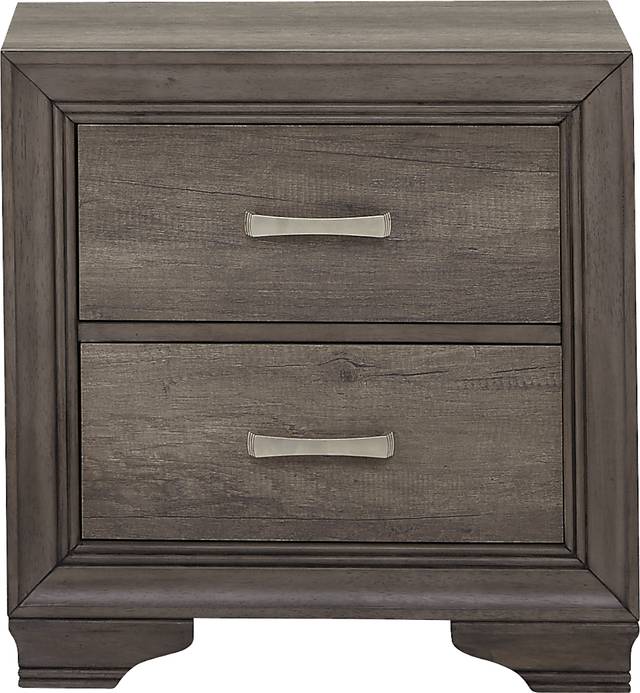 Marlow Gray 5 Pc Queen Panel Bedroom - Thumbnail - Image 6