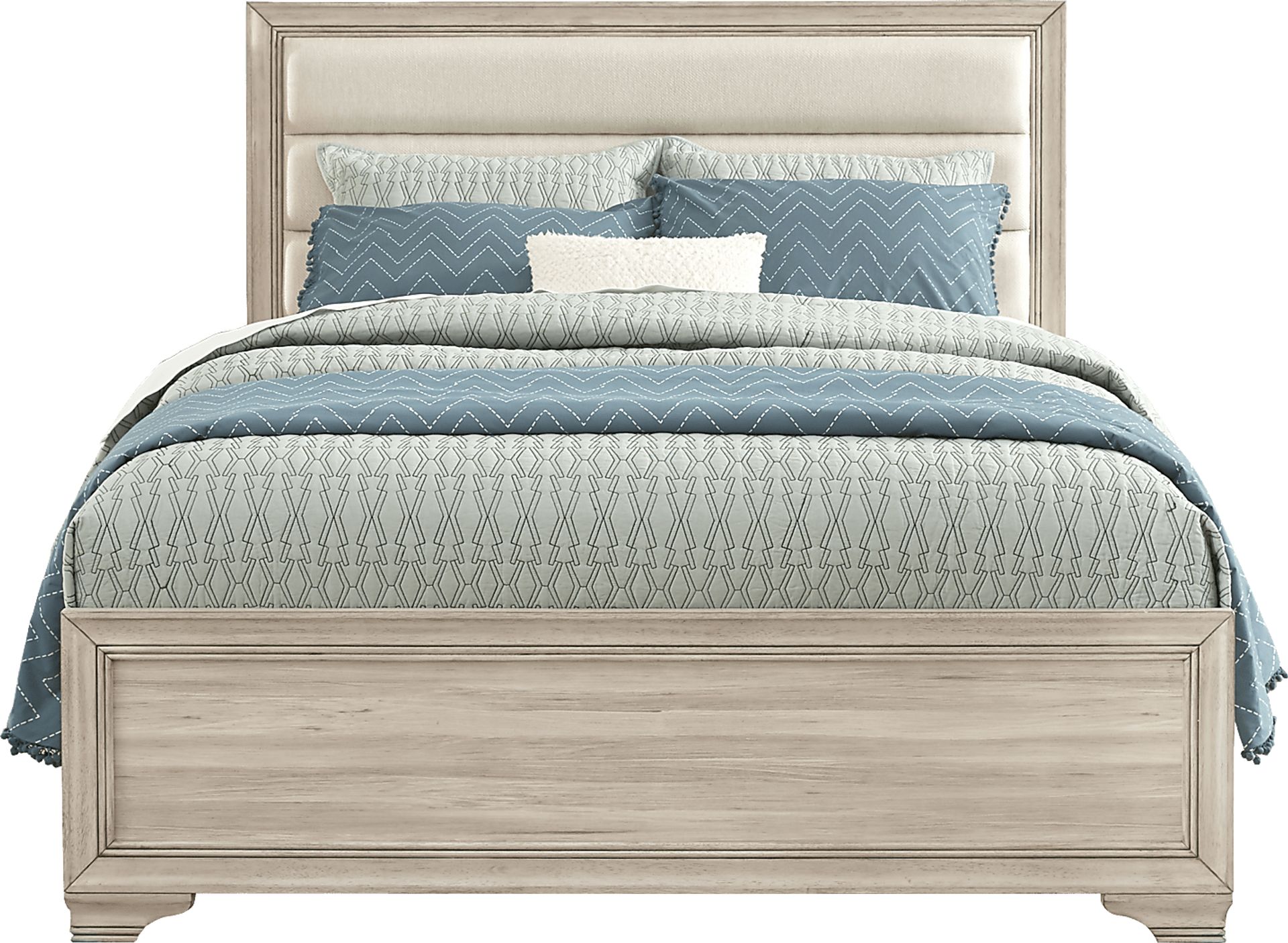 Marlow Natural 5 Pc Queen Panel Bedroom - Image 2