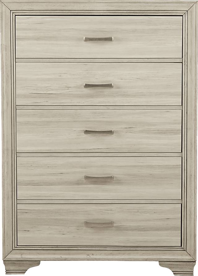 Marlow Natural 5 Pc King Panel Bedroom - Thumbnail - Image 5