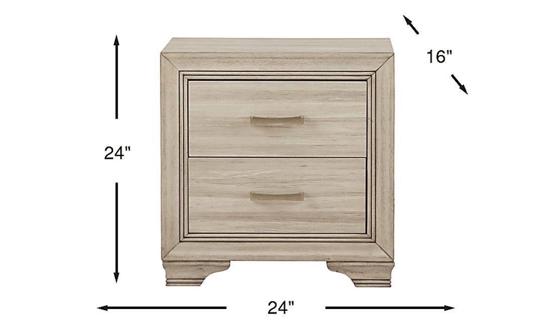 Marlow Natural Nightstand
