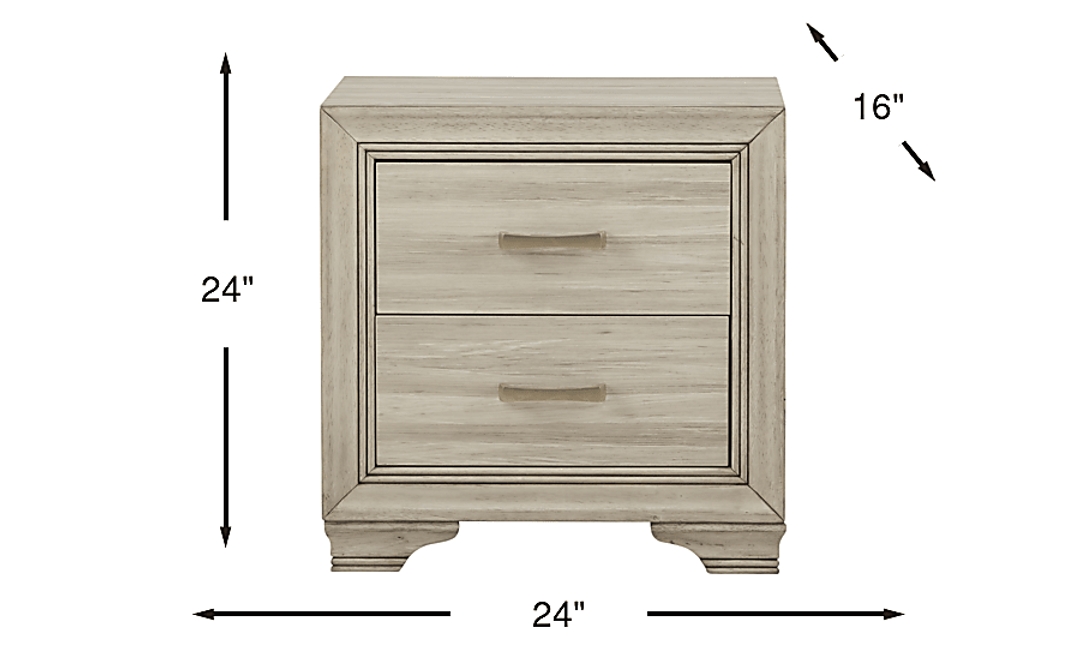 Marlow Natural Nightstand