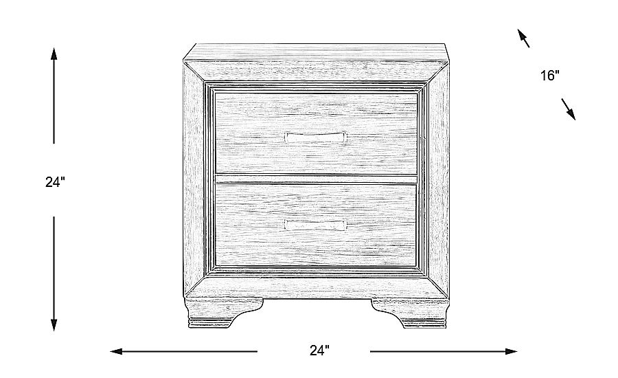 Marlow Natural Nightstand Rooms To Go