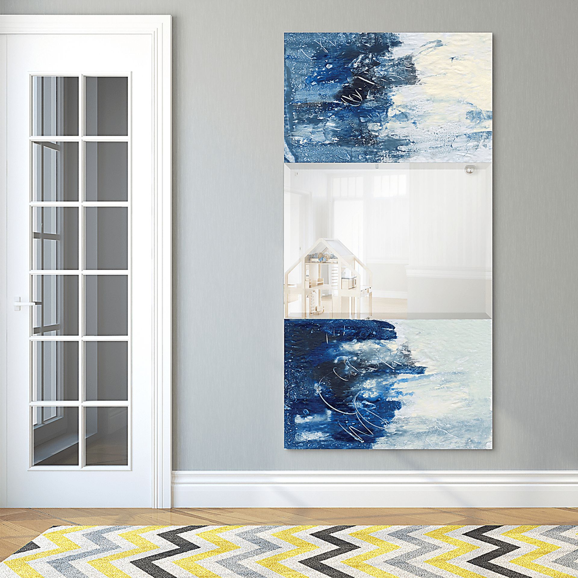 Marly Blue Mirror - Image 6
