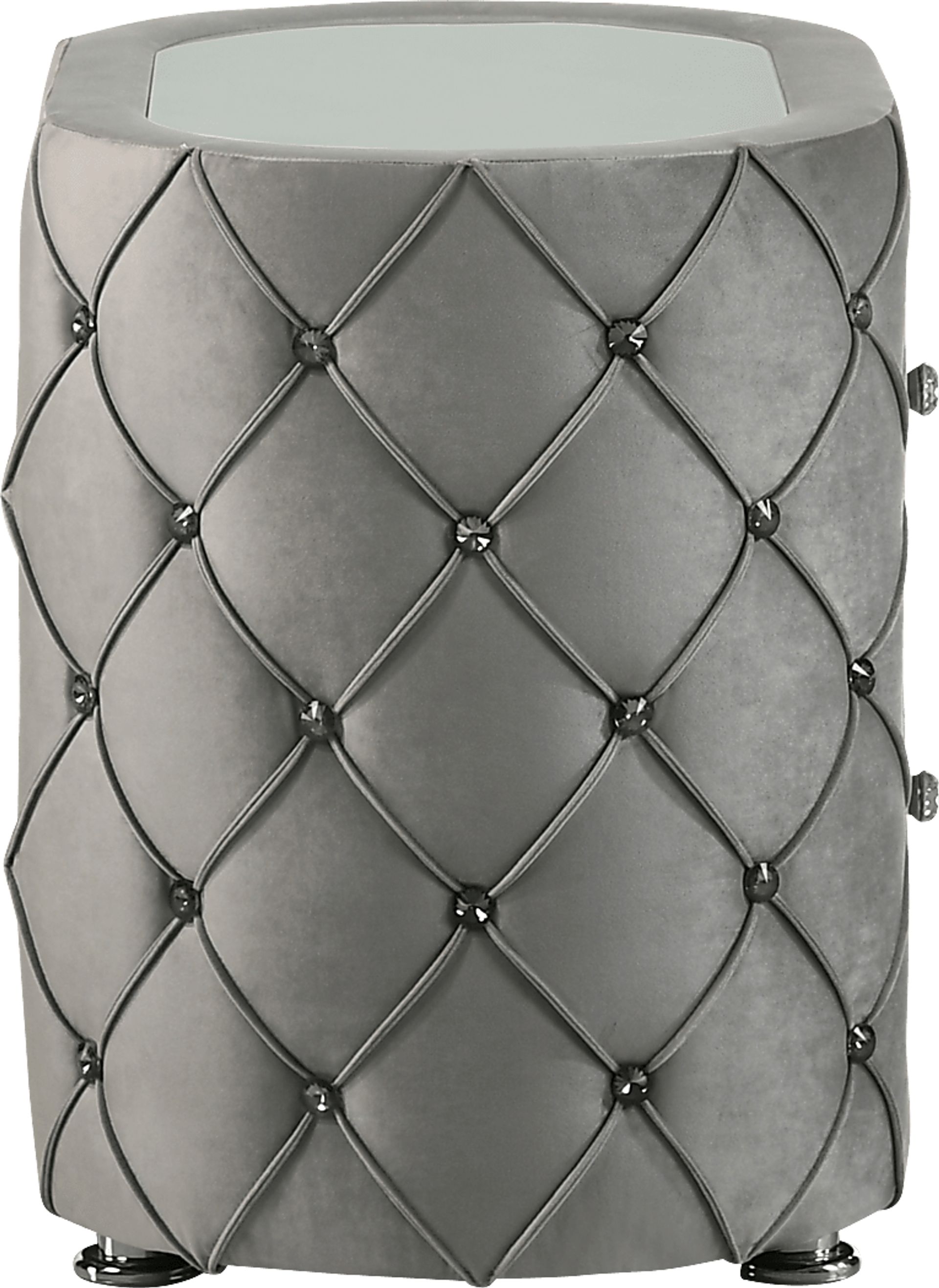 Marmande Gray Nightstand - Image 5