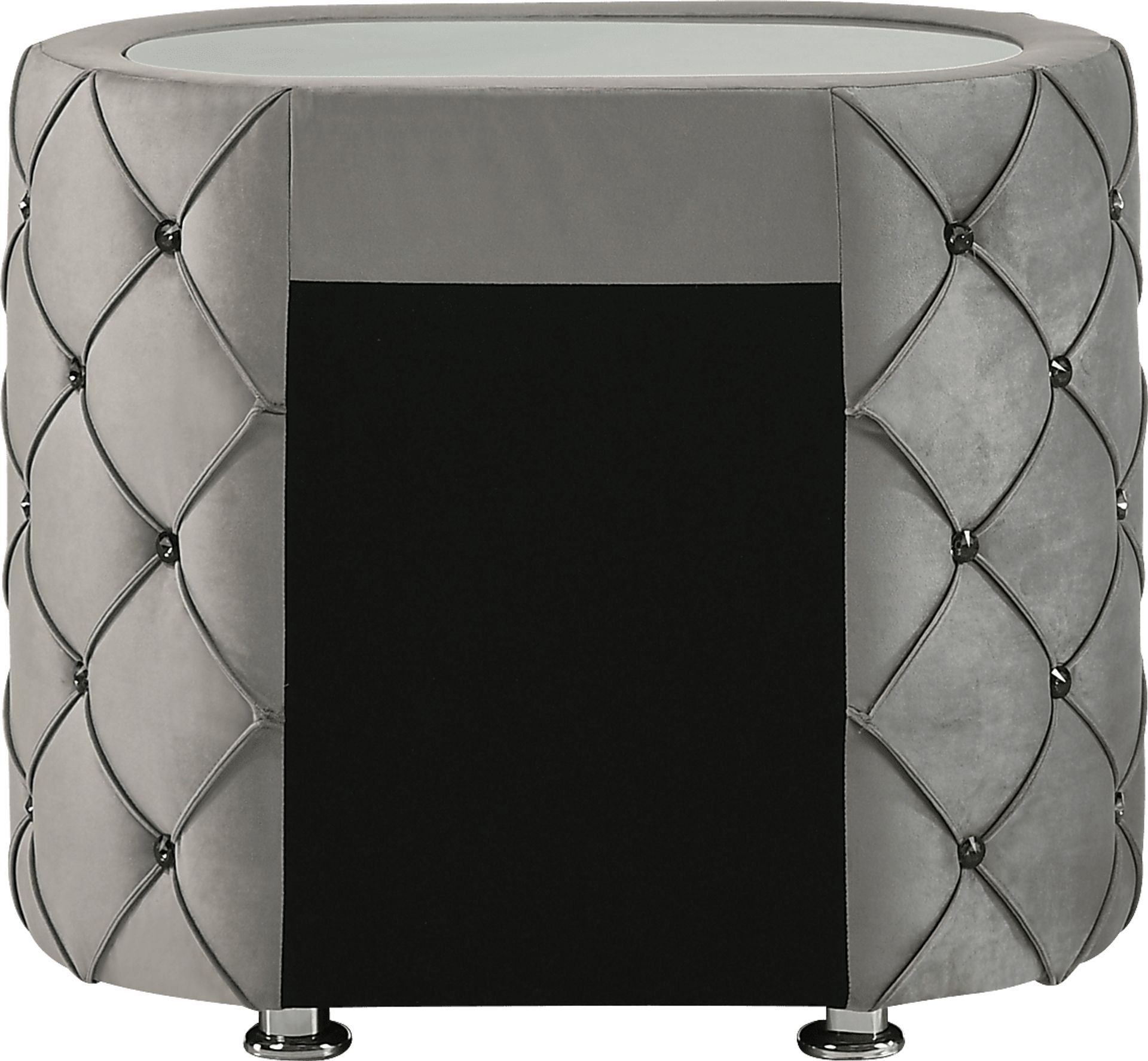 Marmande Gray Nightstand - Image 6