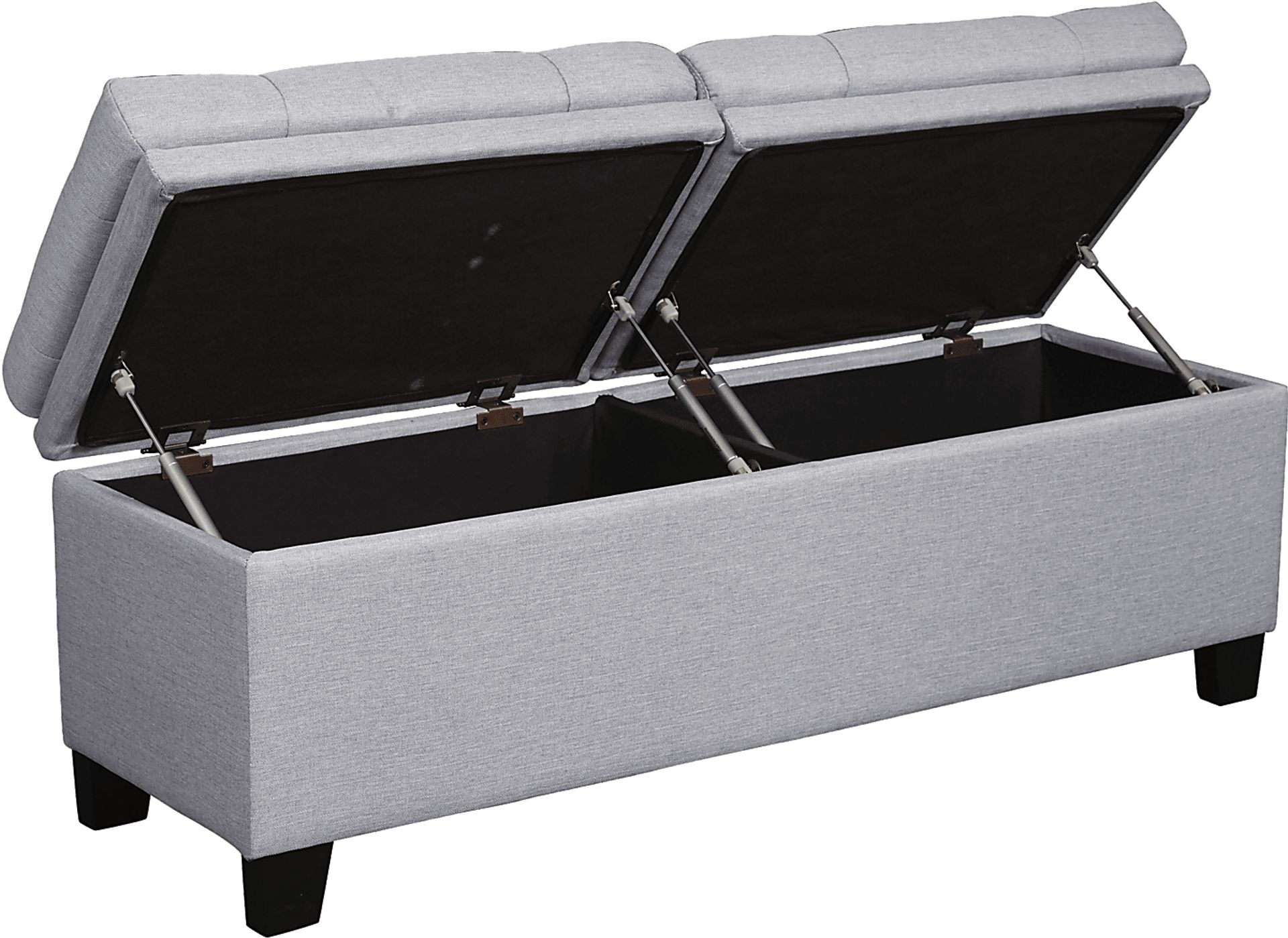 Marmor Gray Storage Bench - Image 3
