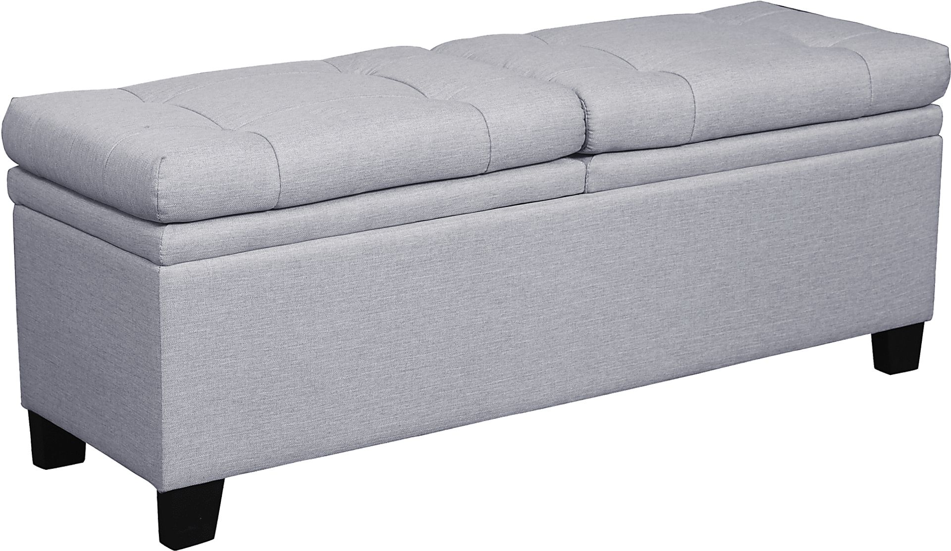 Marmor Gray Storage Bench - Image 1