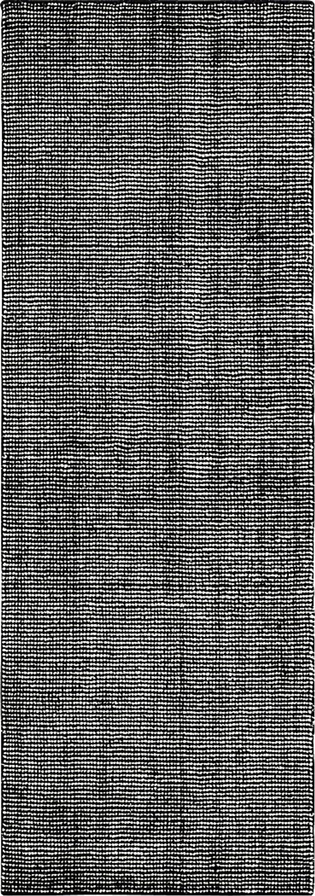 Marmot Black 2' x 6'1 Runner Rug - Thumbnail - Image 1